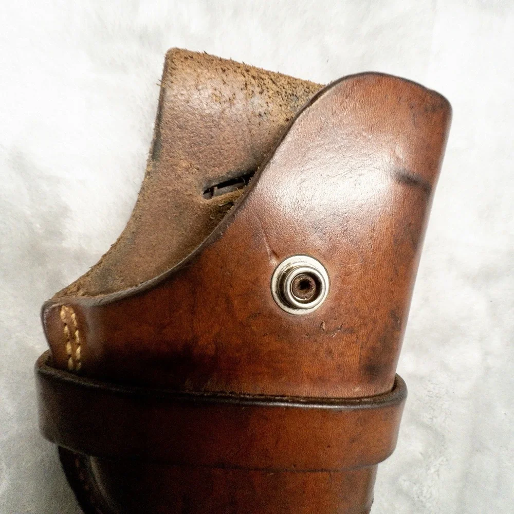George Lawrence Portland OR 1C-556 Vintage Leather Holster 6 3/4